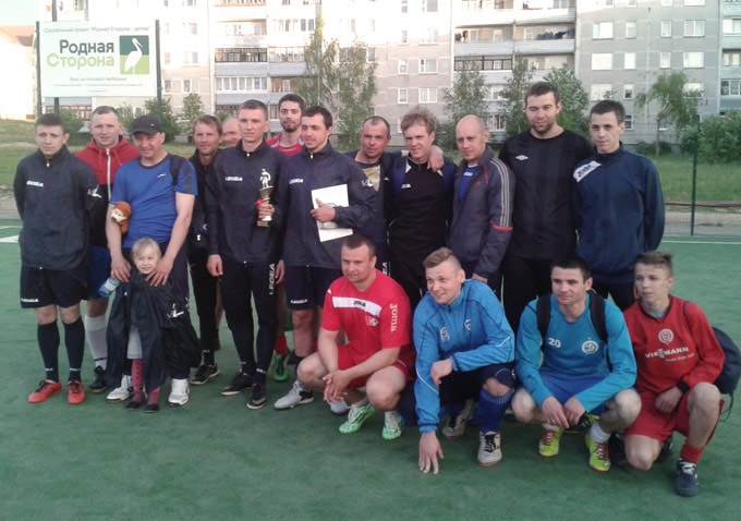 Чемпионы Волковысского района по мини-футболу