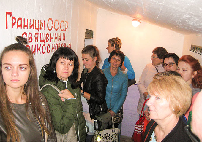 Внутри военного укрепления