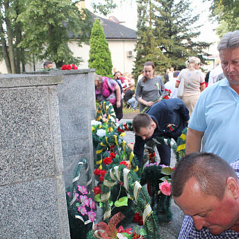 77-я годовщина освобождения города Волковыска от немецко-фашистских захватчиков