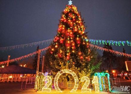 В ночь на 1 января на центральной площади Волковыска состоится шоу-программа "Новогодние мечты"
