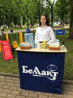 Беллакт на празднике детства в Волковыске
