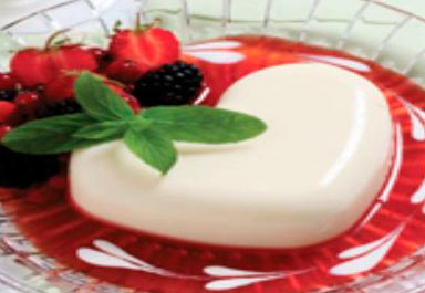 Сливочный десерт Panna Cotta