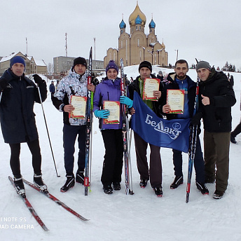 Команда ОАО «Беллакт» по лыжным гонкам заняла 1-е место!