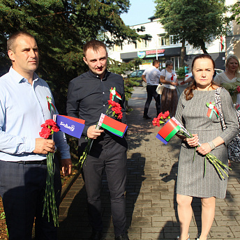 77-я годовщина освобождения города Волковыска от немецко-фашистских захватчиков