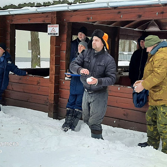 Соревнования по Зимней рыбалке.