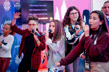 Junior Eurovision 2018. &quot;Milky way party&quot; от Беллакт. 