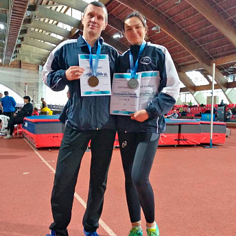 Призёры на чемпионате РБ по лёгкой атлетике
