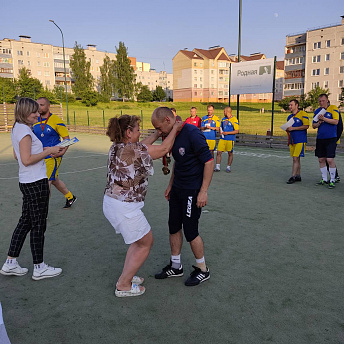 Первенство района по мини-футболу.